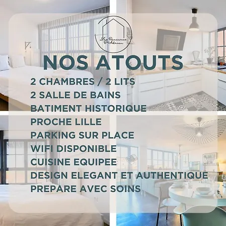 Le Loft Eiffel - Loft Industriel, Proche Lille Διαμέρισμα Wambrechies