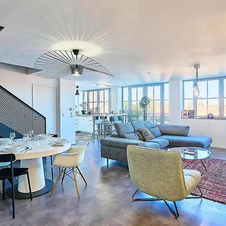 Daire Le Loft Eiffel - Loft Industriel, Proche Lille