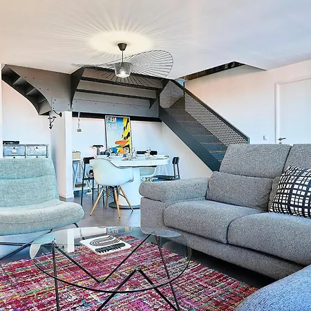 Daire Le Loft Eiffel - Loft Industriel, Proche Lille