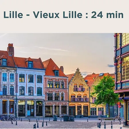 Daire Le Loft Eiffel - Loft Industriel, Proche Lille *